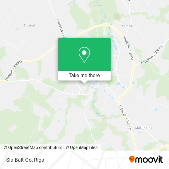 Sia Balt-Go map