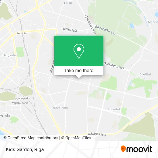Kids Garden map