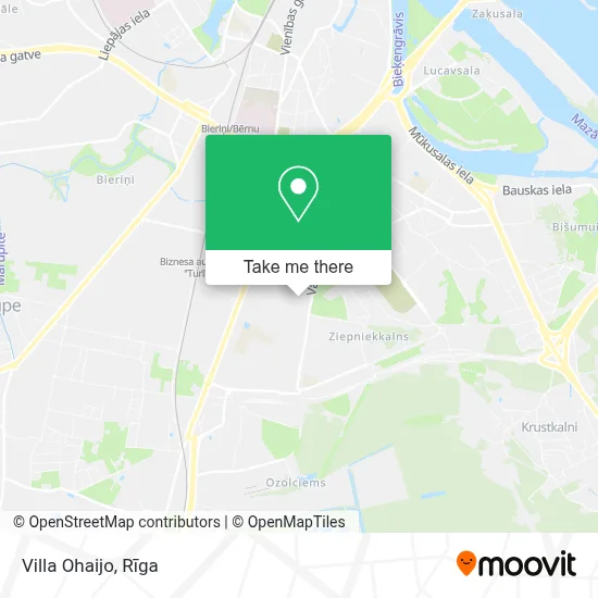 Villa Ohaijo map
