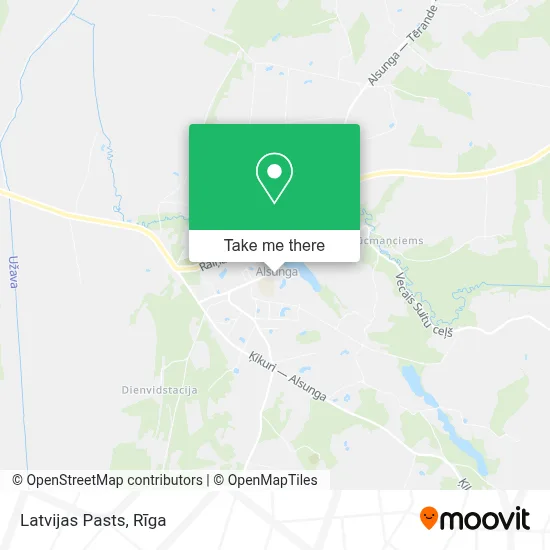 Latvijas Pasts map