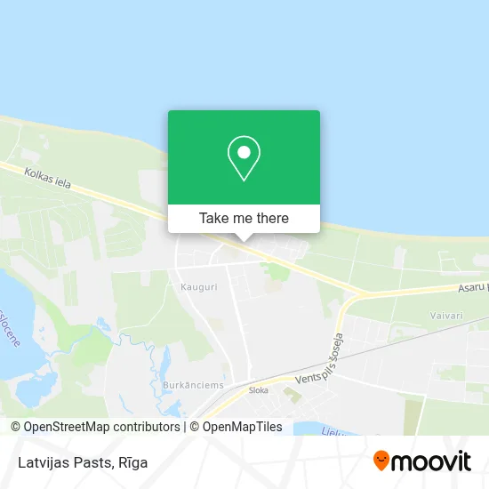 Latvijas Pasts map