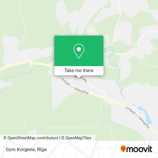 Gym Korgene map