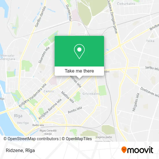 Ridzene map