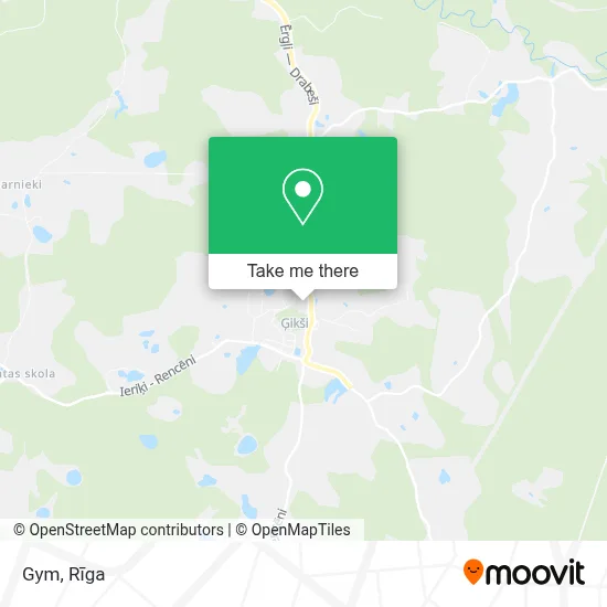 Gym map