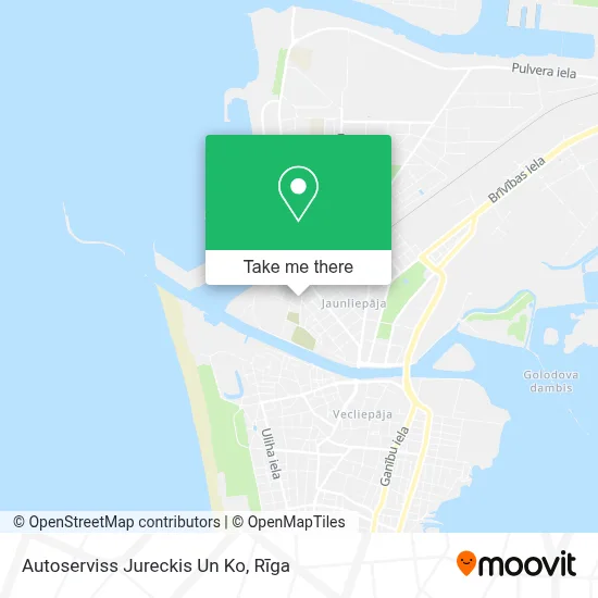 Autoserviss Jureckis Un Ko map