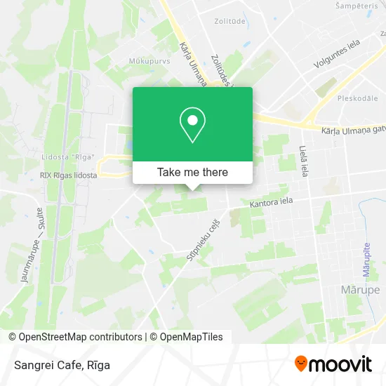 Sangrei Cafe map