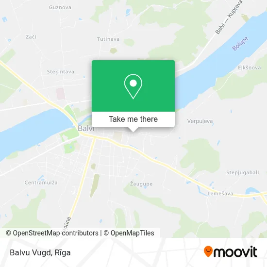 Balvu Vugd map