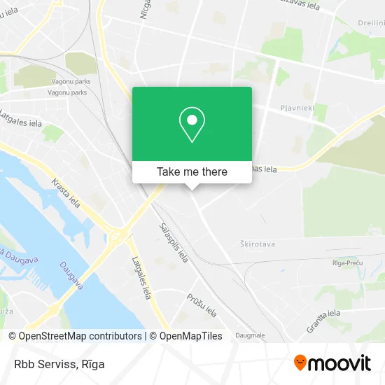 Rbb Serviss map
