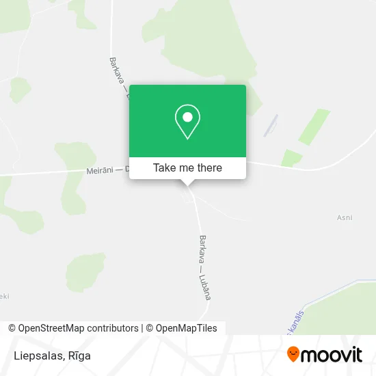 Liepsalas map