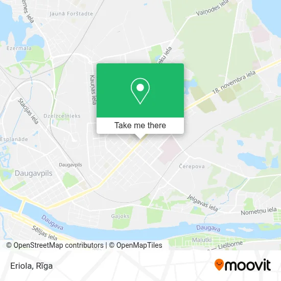 Eriola map