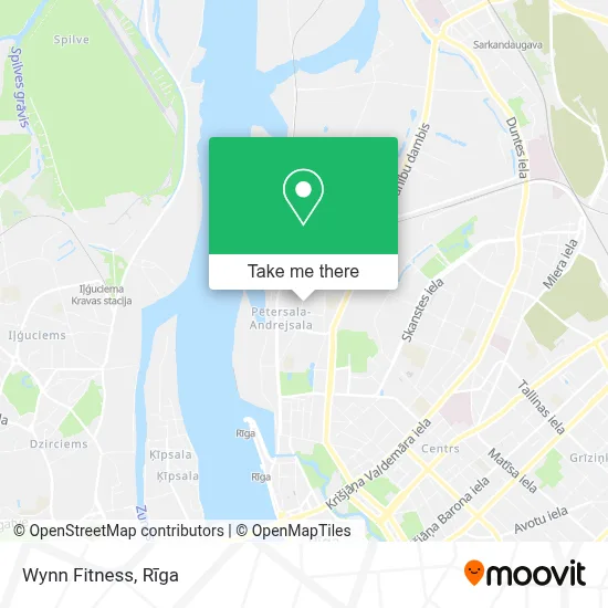 Wynn Fitness map