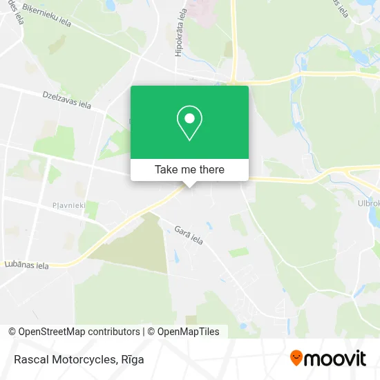 Rascal Motorcycles map