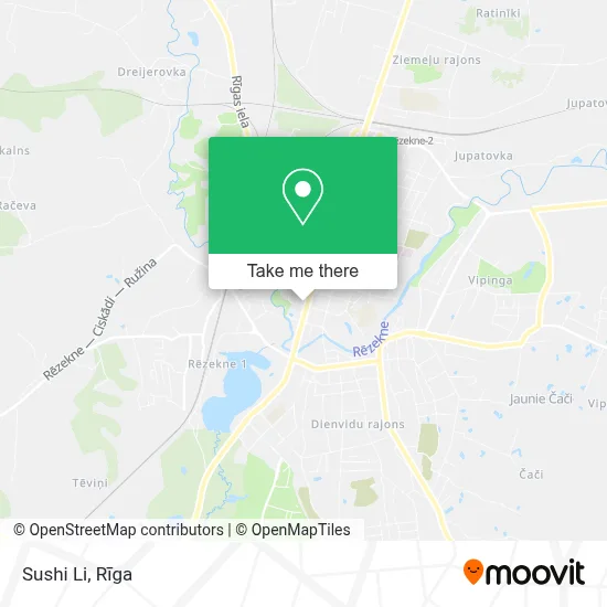Sushi Li map