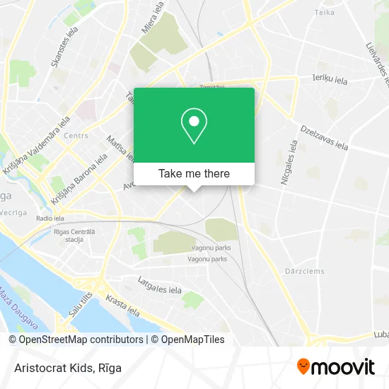 Aristocrat Kids map