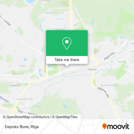 Depoks Buve map