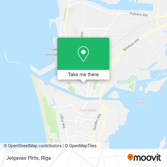 Jelgavas Pirts map