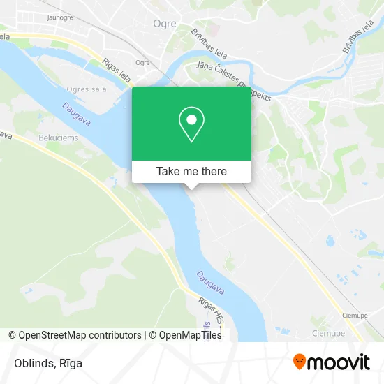 Oblinds map