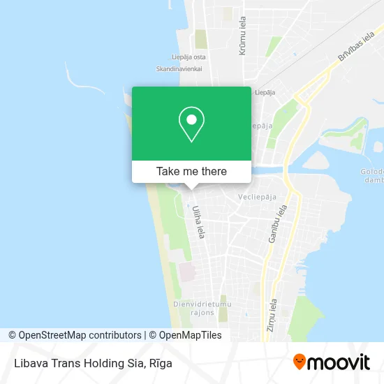 Libava Trans Holding Sia map