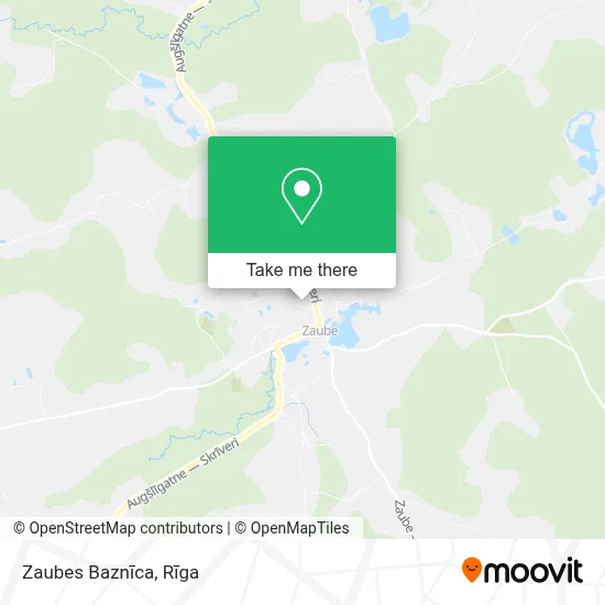 Zaubes Baznīca map
