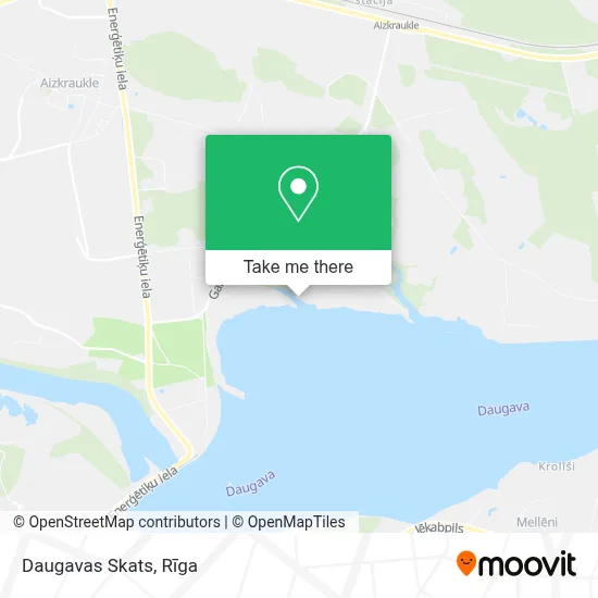 Daugavas Skats map