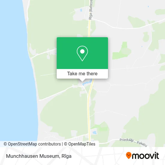 Munchhausen Museum map