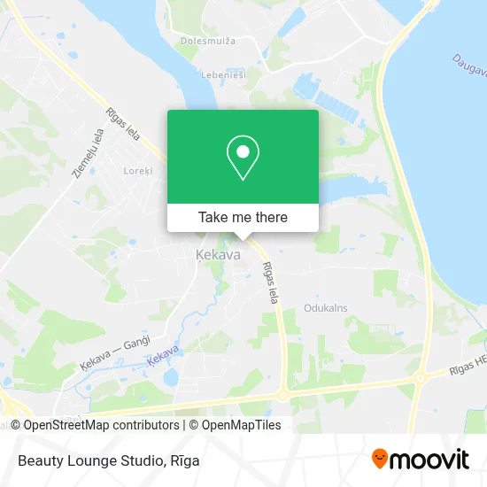 Beauty Lounge Studio map