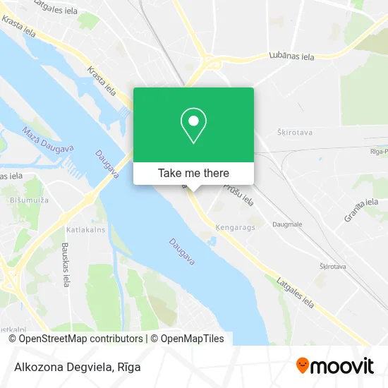 Alkozona Degviela map