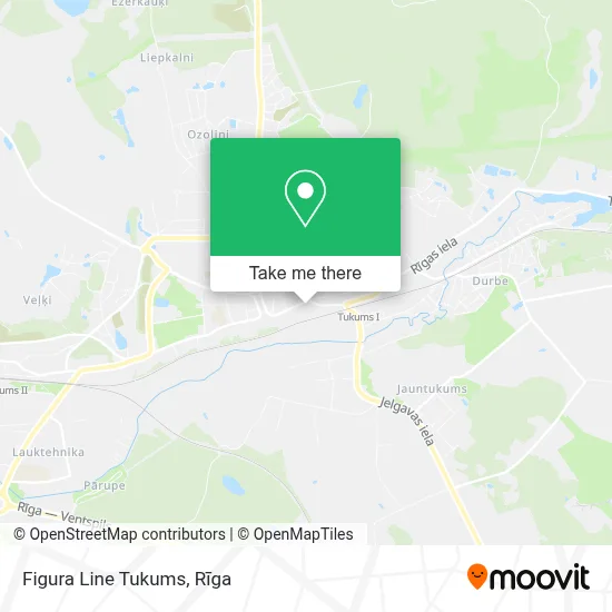Figura Line Tukums map