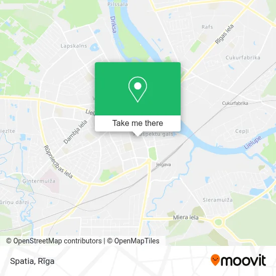 Spatia map
