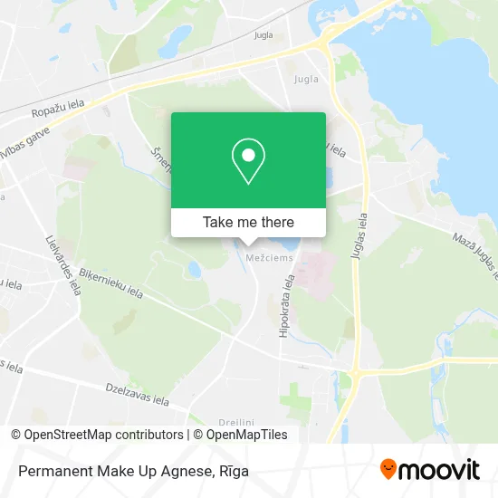 Permanent Make Up Agnese map