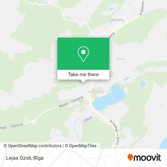 Lejas Ozoli map