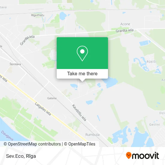 Sev.Eco map