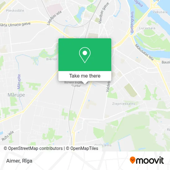 Aimer map