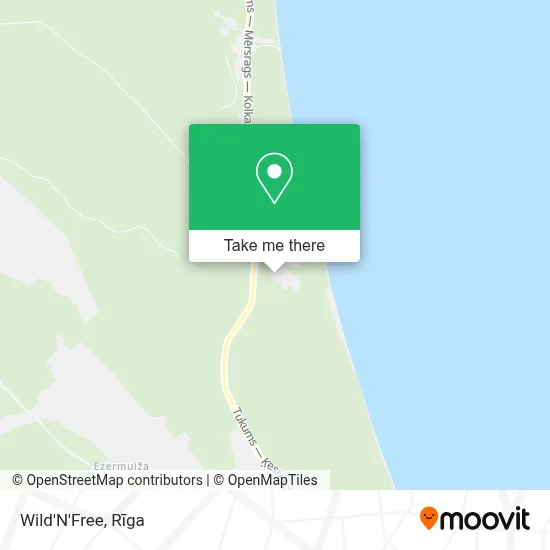 Wild'N'Free map