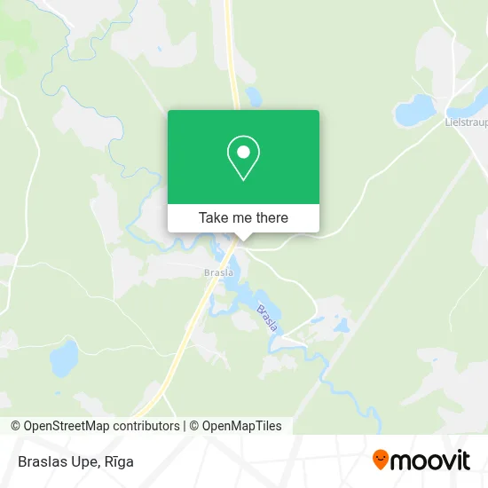 Braslas Upe map