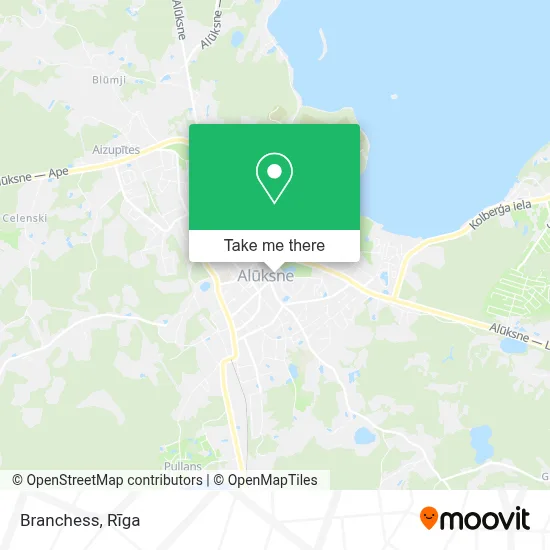 Branchess map