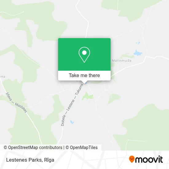 Lestenes Parks map