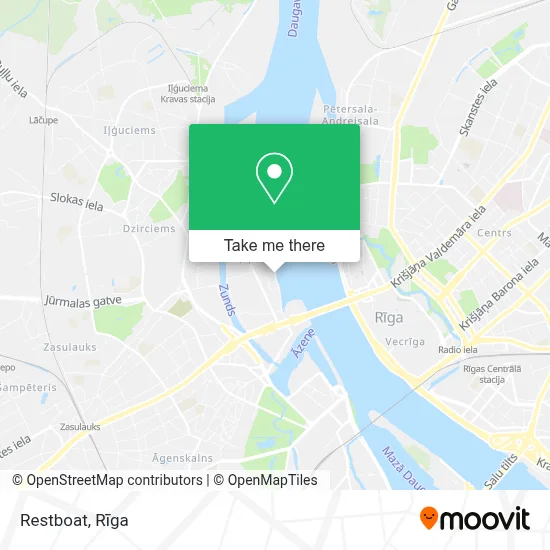 Restboat map
