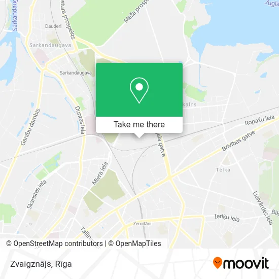 Zvaigznājs map