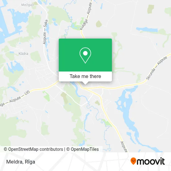 Meldra map