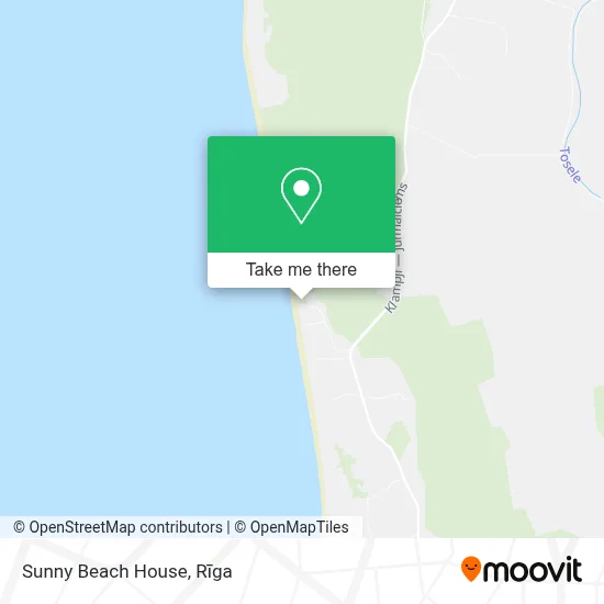 Sunny Beach House map