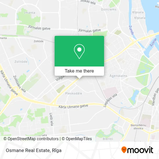 Osmane Real Estate map