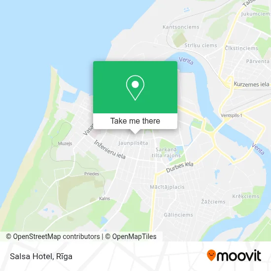 Salsa Hotel map