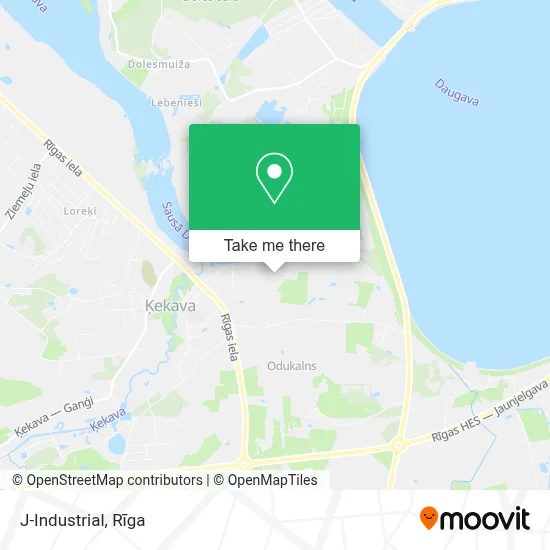 J-Industrial map