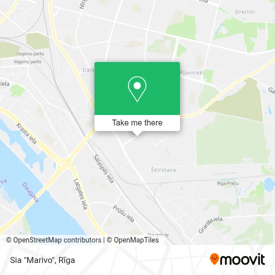Sia "Marivo" map