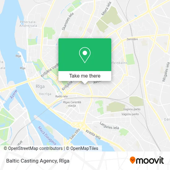 Baltic Casting Agency map