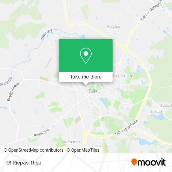 O! Riepas map