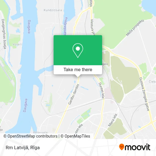 Rm Latvijā map