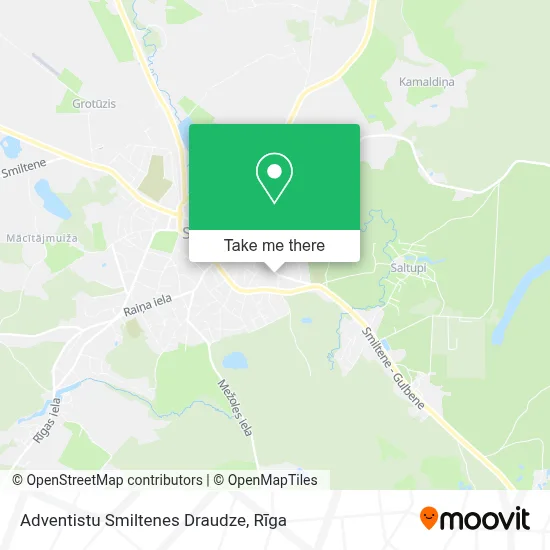 Adventistu Smiltenes Draudze map