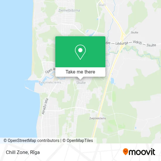 Chill Zone map